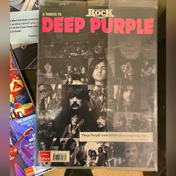 Vintage collection of Deep Purple tribute magazines. - Picture 2 of 7
